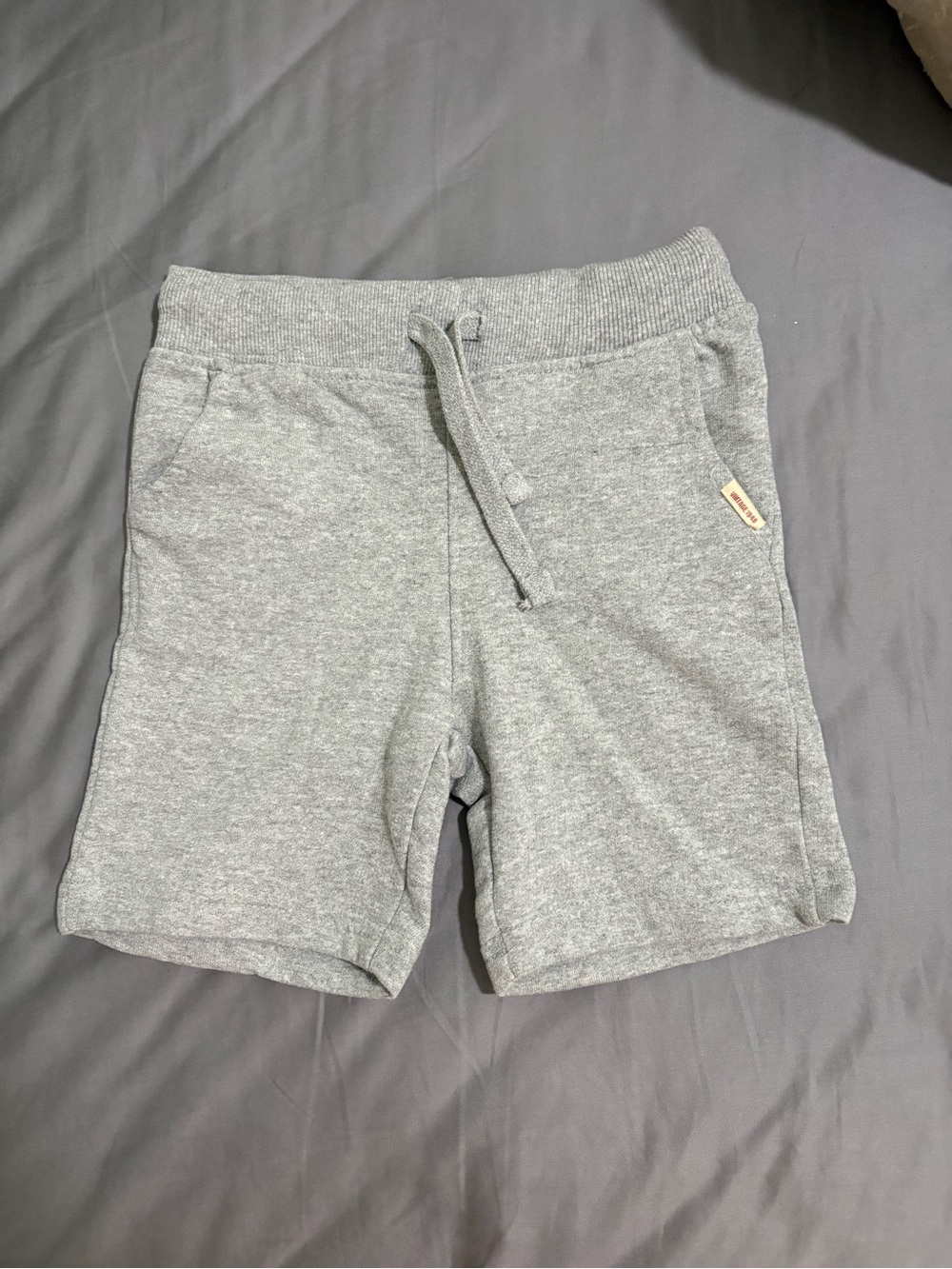 Weatherproof Kids Gray Drawstring Sweat Shorts